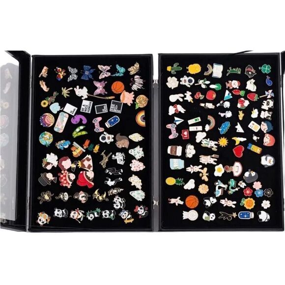 15 Piece Assorted Variety Enamel Pin Brooches Cute Cartoon Designs New - Picture 1 of 7